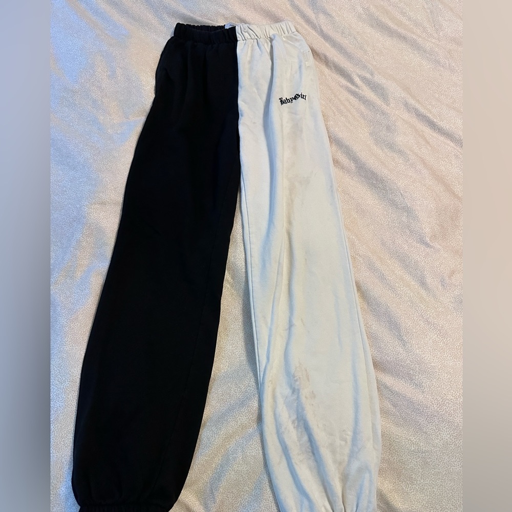 Black and White Sweats